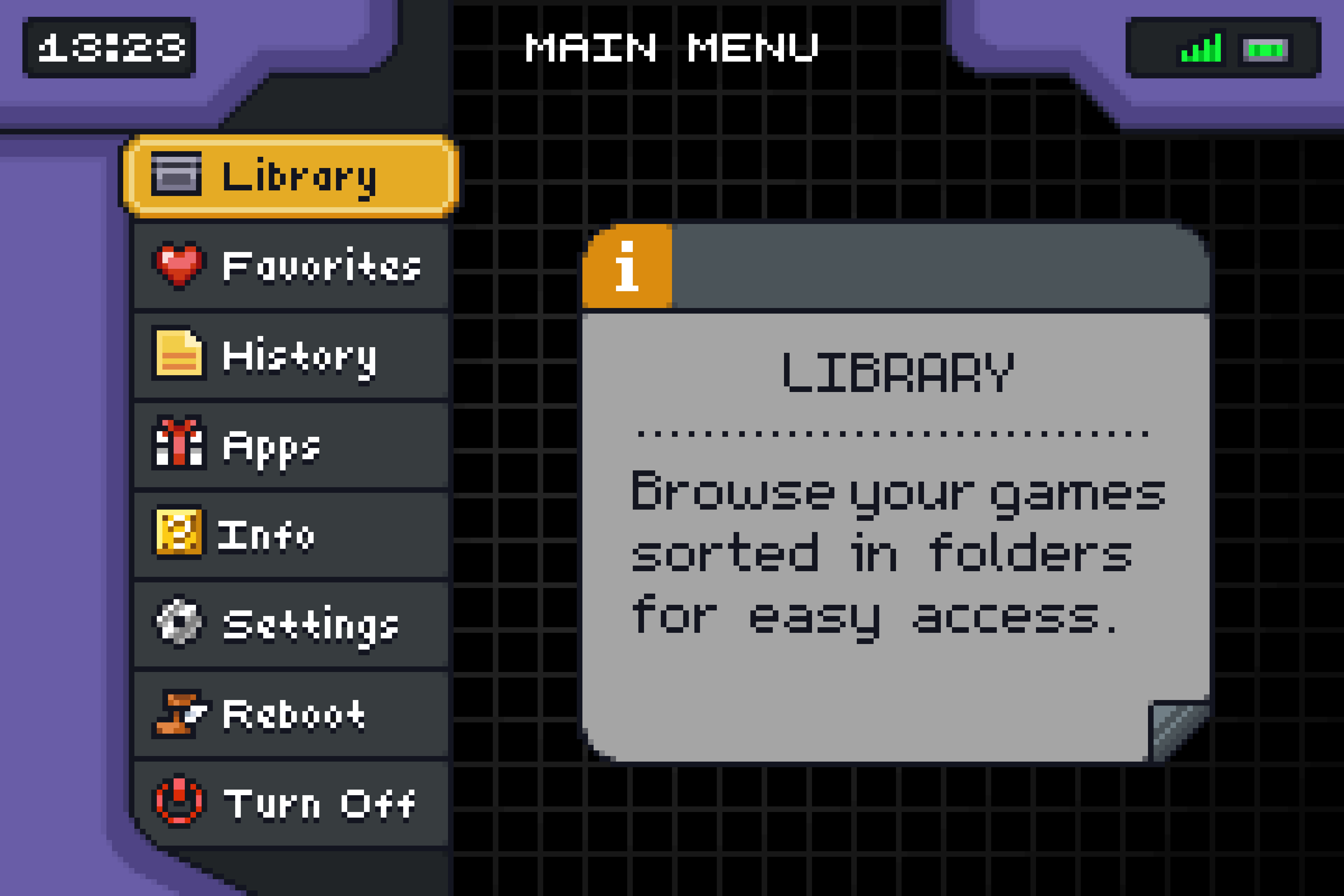 Custom Linux Firmware Theme • MuOS